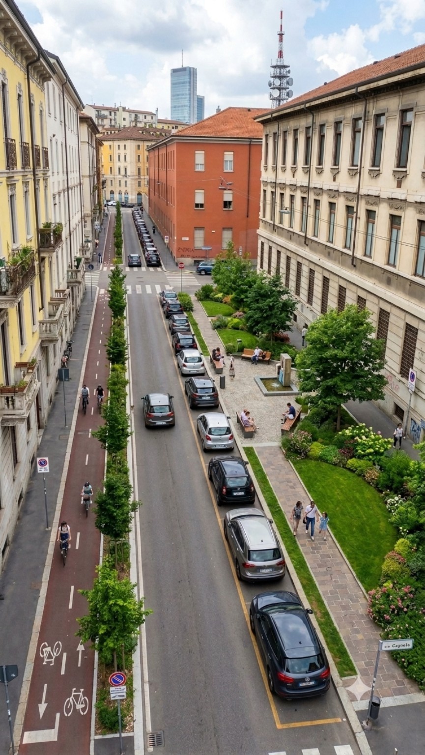 Proposta di riqualificazione di Via Cirillo
